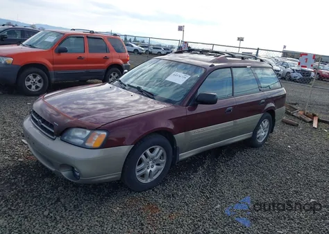 2000 Subaru Outback z USA, uszkodzony, nr VIN 4S3BH6658Y6673053